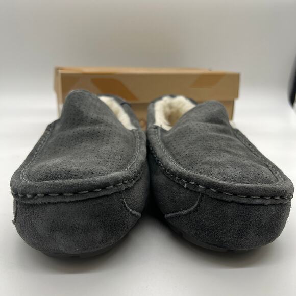 Koolaburra by UGG Mens 9 Medium Mocassin Slippers Tipton Stone Grey main image 10